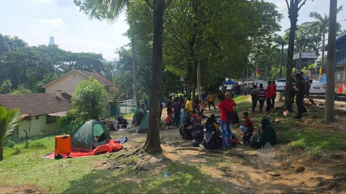 罗兴亚人被驱赶出槟城Kampungkualamuda来吉隆坡联合国难民署Unhcr 2