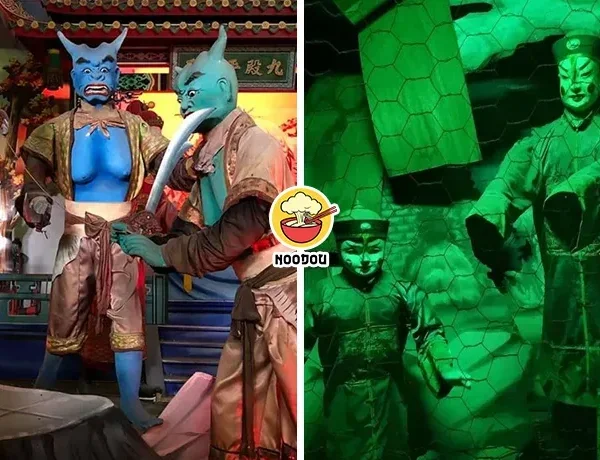 Human Vandalise Temple Scary Ft