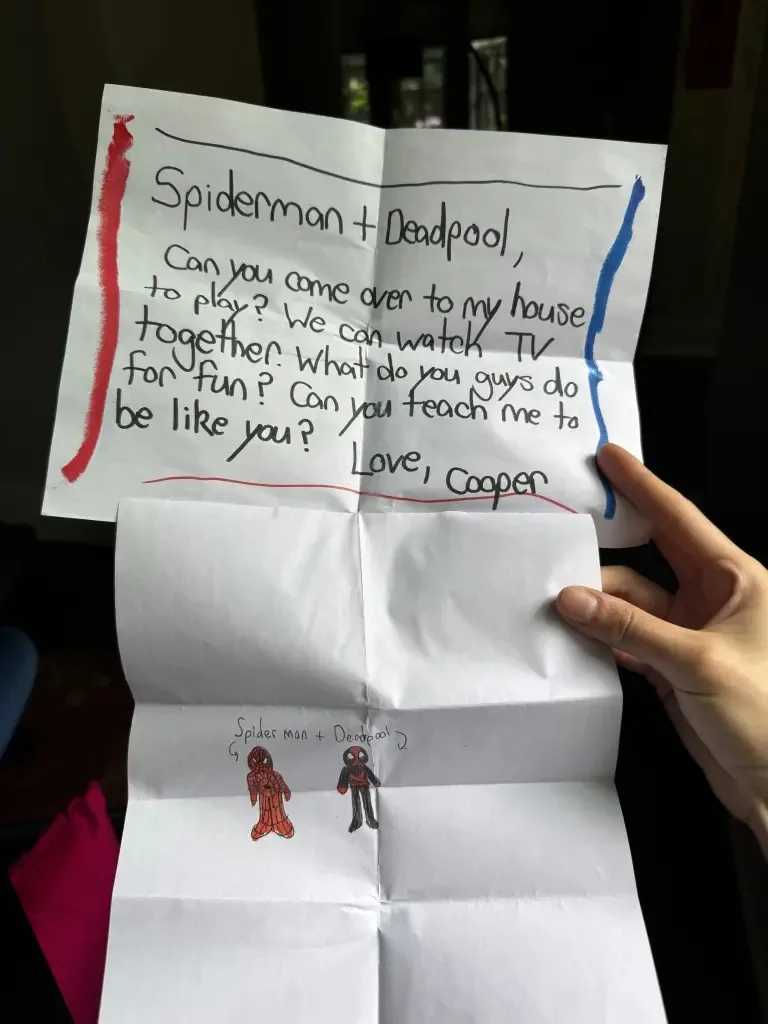 Spider Man Home Owner Jack Shi 20 Ingram Letters From Kids 2