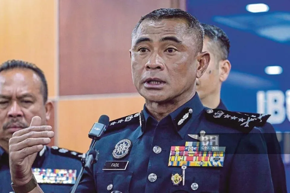 吉隆坡总警长Datuk Fadil Marsus