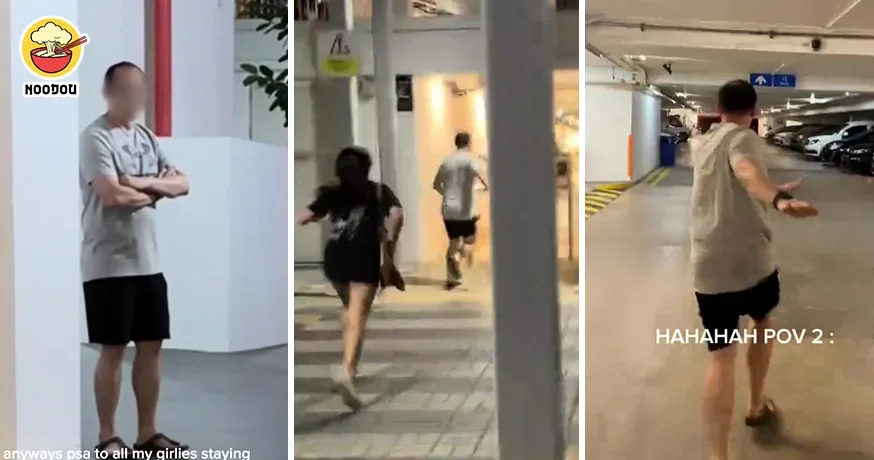 【他跟，她们追，他跑到飞！】夜里被“怪男人”跟踪，2女子UNO Reverse追回他！（内附影片）