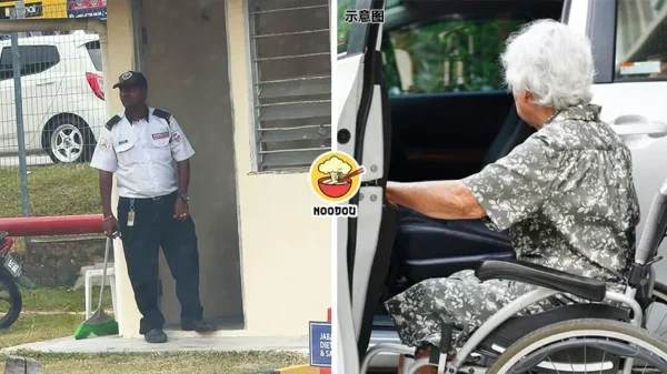 Guard Kajang Hosp Heartwarming Ft