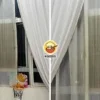 Haze No Close Window Curtain Brown Ft