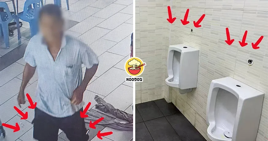 【“你家有用到吗？”】Uncle顺走小便池的水喉，美食中心无奈找人！