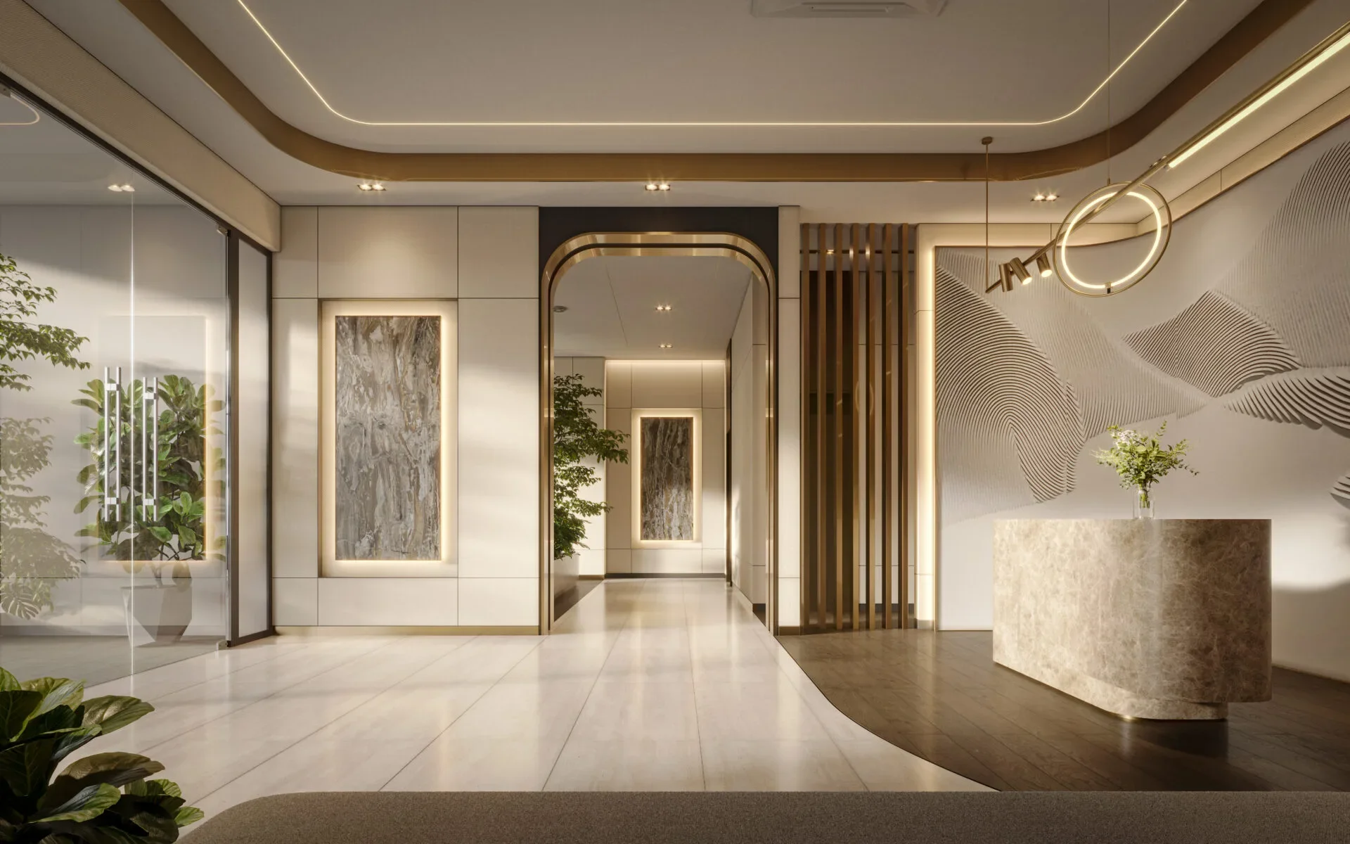 Merione Main Lobby