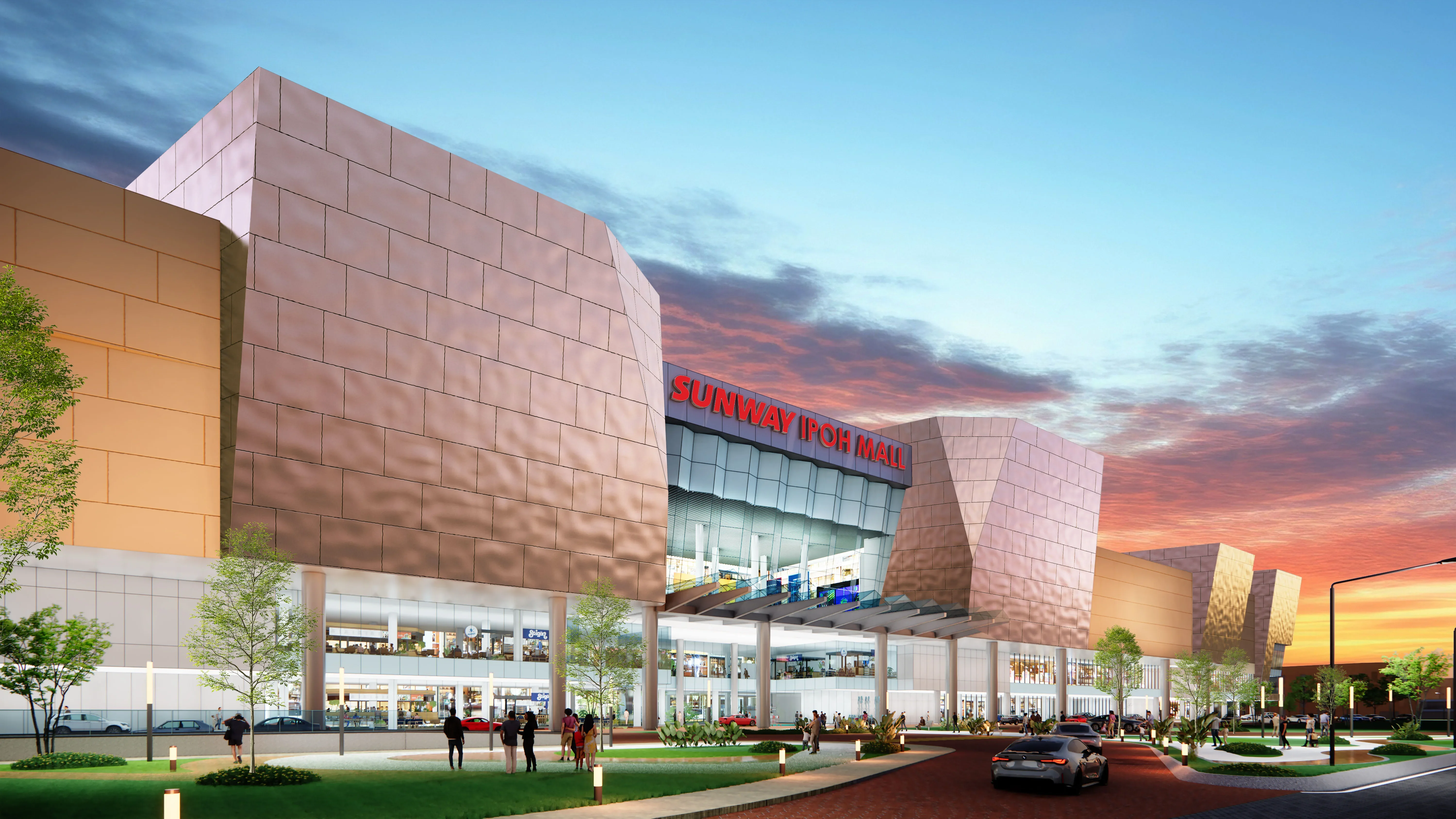 Artists Impression Of Sunway Ipoh Mall At Dawn 1